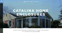 Desktop Screenshot of catalinaenclosures.com